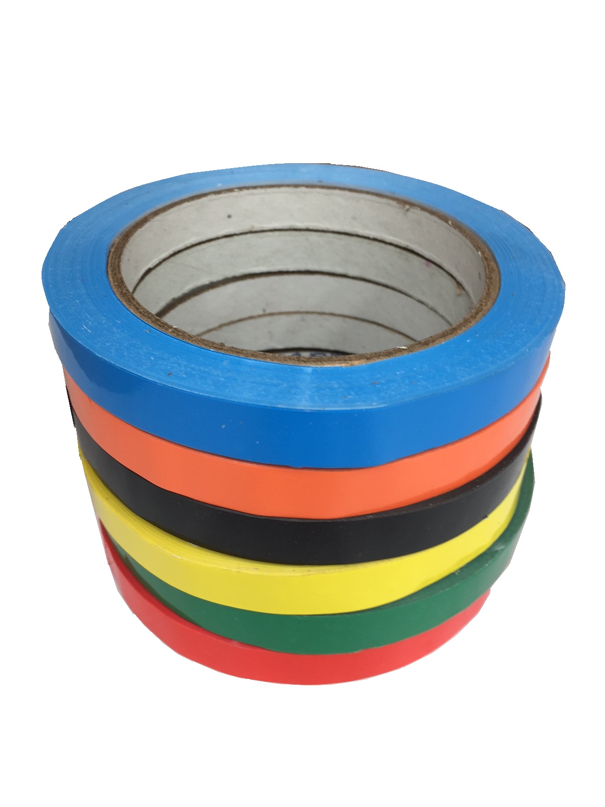 Pvc Yellow Tape 12Mm 66M 10 Rolls